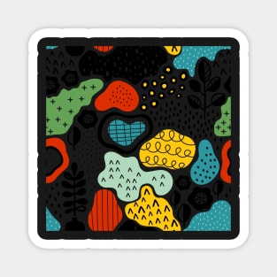 Abstract Spots Magnet