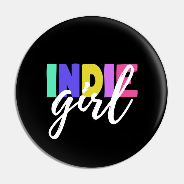 INDIE girl Pin by NightField