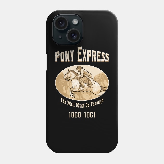 Pony Express Phone Case by robotrobotROBOT