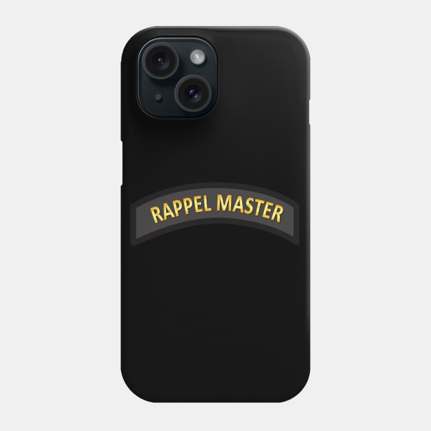 Rappel Master Tab Black - Gold Phone Case by twix123844