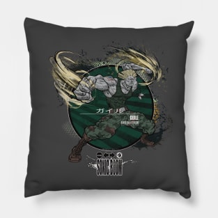 GUILE: SONIC BOOM Pillow