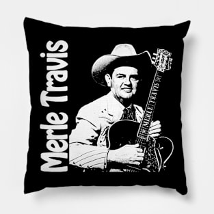 Merle Travis Pillow