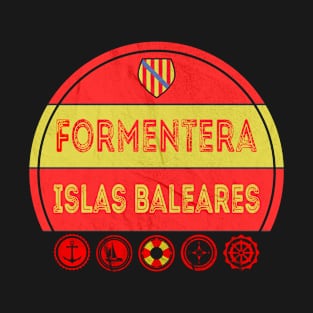 Formentera Balears Souvenir Holiday Spain T-Shirt