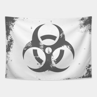 Biohazard label Tapestry