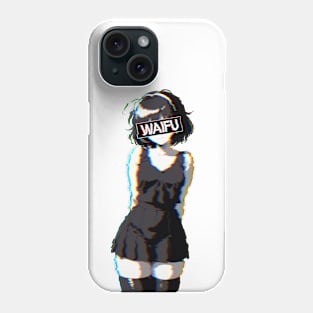 Kawaii Aesthetic Retro Anime Girl Waifu Phone Case