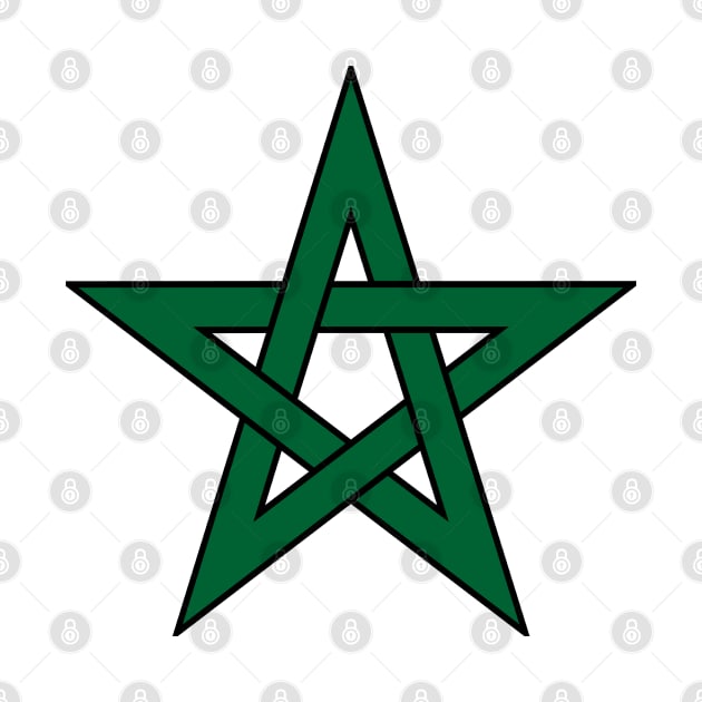 Star Moroccan Flag by Islanr