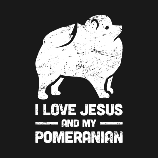 Pomeranian - Funny Jesus Christian Dog T-Shirt