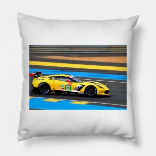 Chevrolet Corvette C7.R no63 Le Mans 24 Pillow