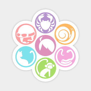 Bakemonogatari (Monogatari Series) icons (Shinobu Helmet ver.) Magnet