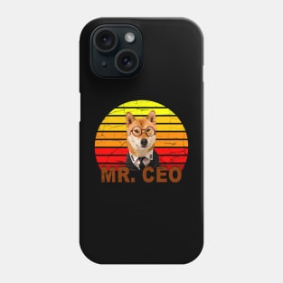 MR CEO -New CEO Twitter Shiba Inu Dog Floki- Phone Case