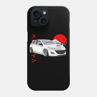 Mazda 3 2gen Retro Style JDM Phone Case