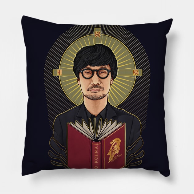 Hideo Kojima Pillow by xartt