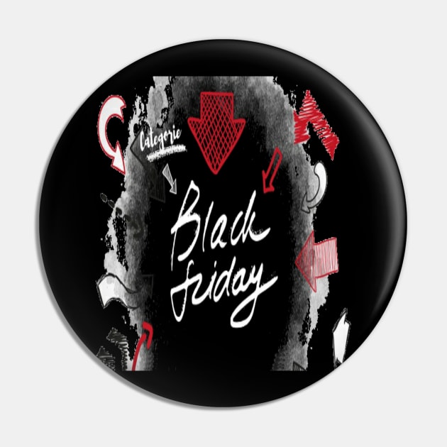 Black friday Pin by TibA