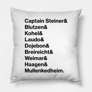 Knights Of Pluto (Black) Pillow