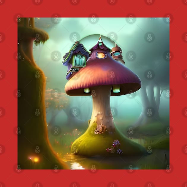 Fungi Tales (3) - Fairy Magic Mushrooms by TheThirdEye