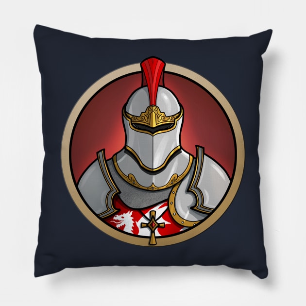 King Arthur Pillow by Carlos M.R. Alves