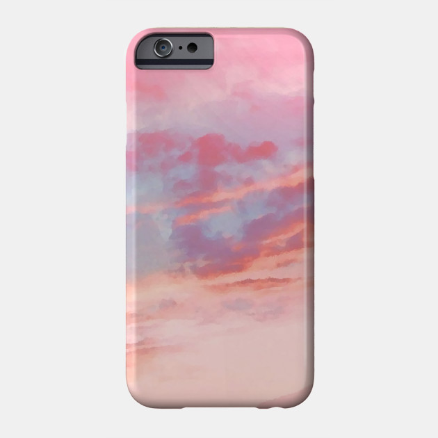 Sunset Clouds Oil Painting Clouds Phone Case Teepublic