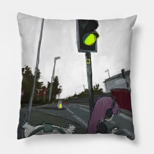 Traffic Light Pillow