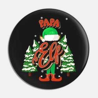 PAPA ELF CHRISTMAS Pin