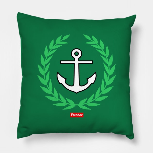 Pablo's Precious Anchor Pillow by robertromanian