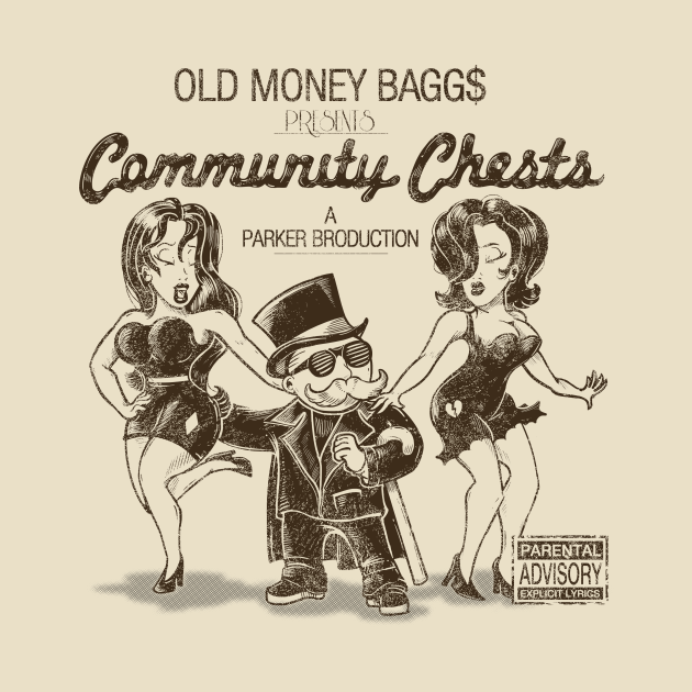 Community Chests Pop Culture TShirt TeePublic