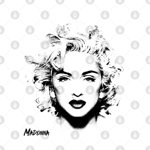 Portrait Retro Madonna by DudiDama.co