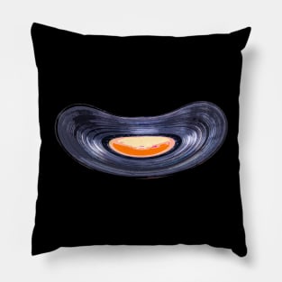 vinyl retro Pillow