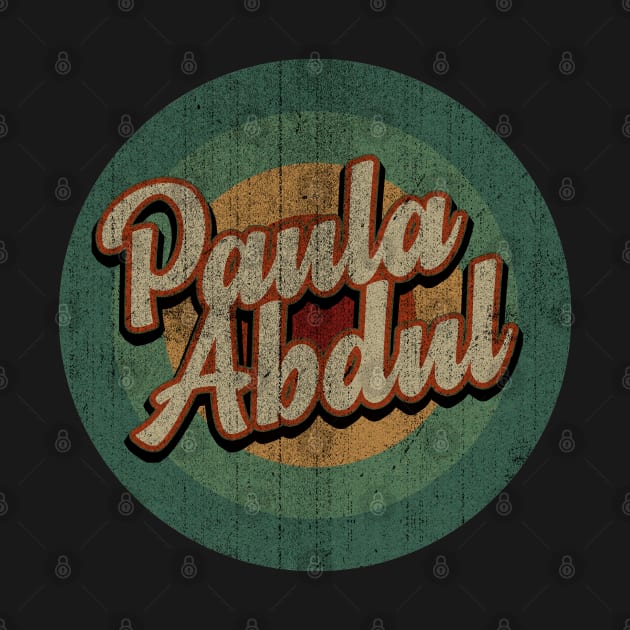 Circle Retro Vintage Paula Abdul by Jokowow