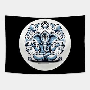 Elephant Yoga Tapestry