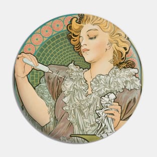 Lance Parfum Rodo Art Nouveau Vintage Poster 1896 Pin