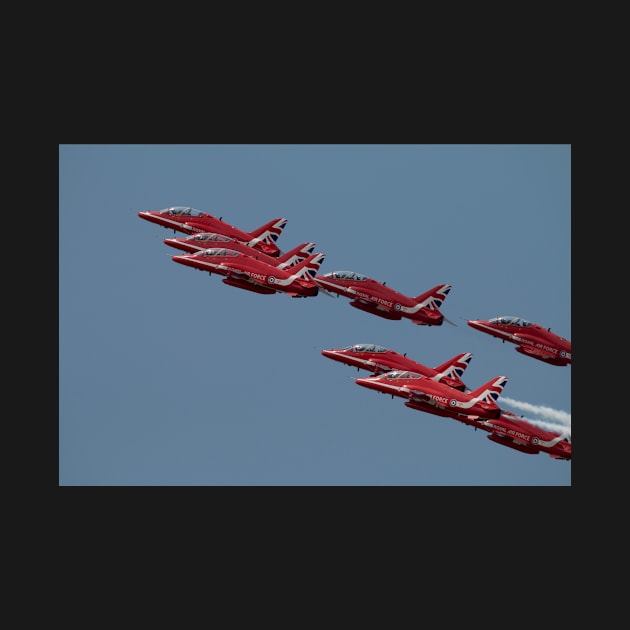 Red Arrows by aviationart