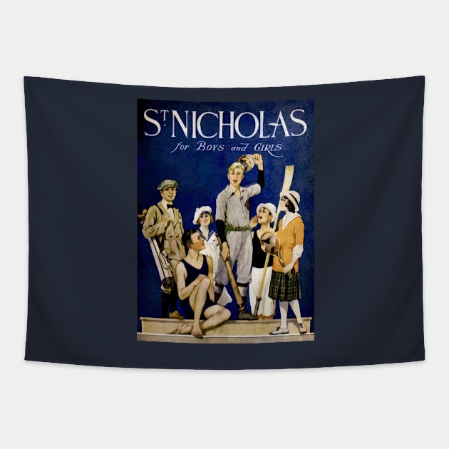 St Nicholas Magazine Tapestry by PictureNZ