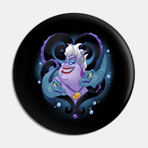 Unfortunate Souls Pin by Jiinnxxy