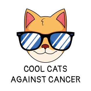 cool cats against cancer T-Shirt