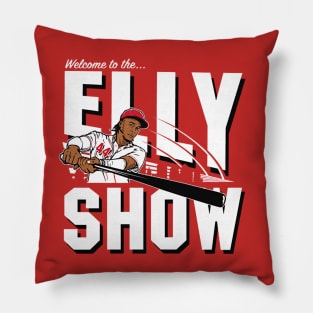 Elly De La Cruz Welcome To The Elly Show Pillow