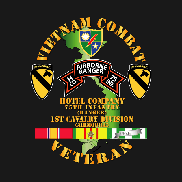 Vietnam Combat Veteran w  H Co 75th Inf Ranger - 1st Cav Div by twix123844