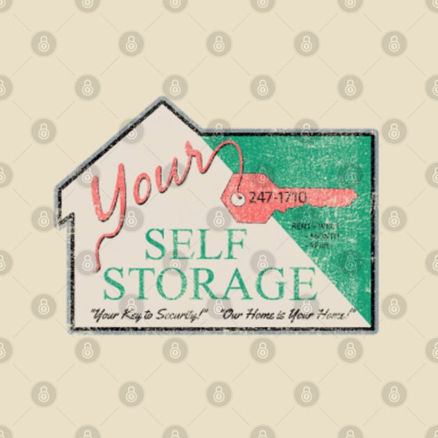 Your Self Storage from Silence of the Lambs and Hannibal Lecter, distressed by MonkeyKing