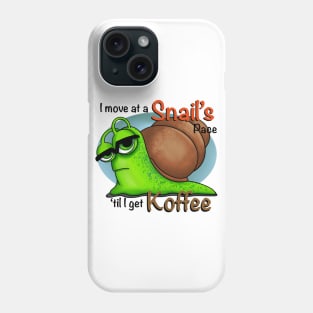 Snail Koffee Phone Case