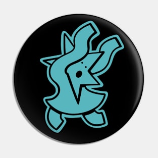 Weird dance star Pin