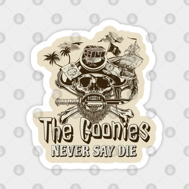 The Goonies Never Say Die Magnet by Brookcliff