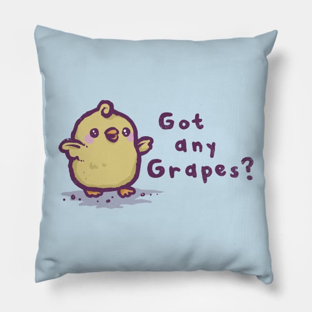 Got any Grapes? Pillow by kg07_shirts