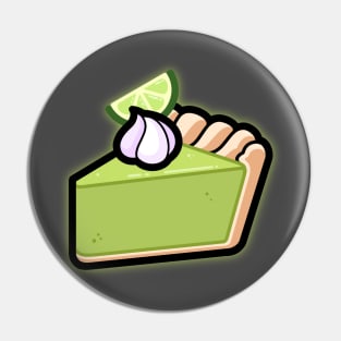 Key lime pie TIME glow Pin