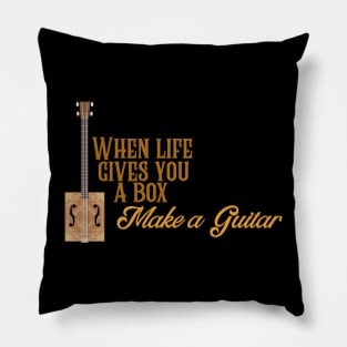 Cigar Box Guitars Pillow