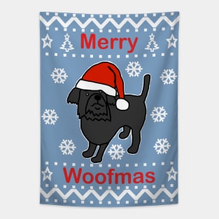 Merry Woofmas Cute Dog Christmas Sweaters Tapestry