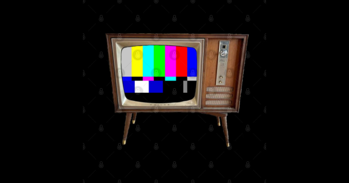 Vintage Television, Tube TV, Sign Off Screen, Old School, Vintage, Retro Vintage Retro Mid