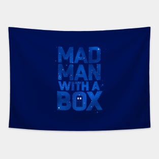 Mad Man with a Box Tapestry