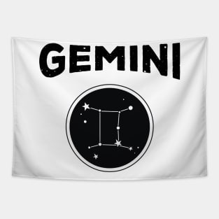 Zodiac Sign Gemini Tapestry