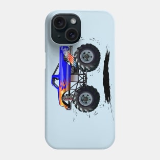 Cartoon monster truck Phone Case