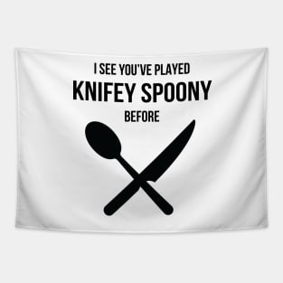 Knifey Spoony Tapestry