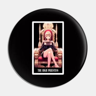 the high priestess - swiftie tarot card Pin